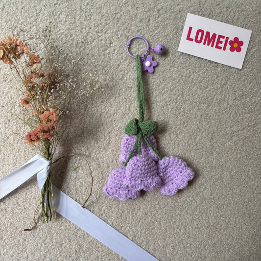 Crochet - Fleurs violettes