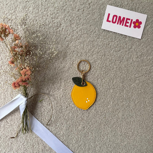 Etui airtag citron